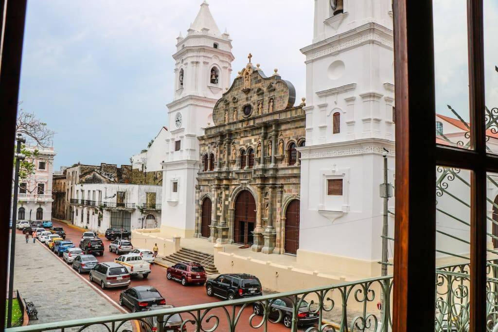 Plaza Catedral 104 - Apartment With A View To Plaza Catedral In Casco Panamaváros Kültér fotó